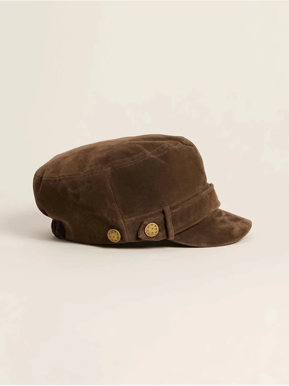 Windsor Weekend Detour Suede Cabby Hat in Brown
